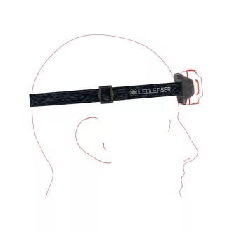   LEDLENSER Batéria svietidla HF4R Core 500 lm / 130 m, Li-ion, čierna