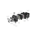 LEDLENSER Nabíjateľná čelová lampa HF6R Core 800 lm / 160m, Li-ion, čierna