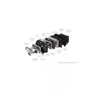 LEDLENSER Akumulátorová čelová lampa HF8R Core 1600 lm / 210 m, Li-ion, čierna
