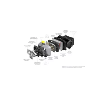   LEDLENSER Akumulátorová priemyselná čelová lampa HF8R Work 1600 lm/210m, CRI 80, Li-ion