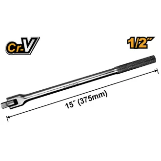INGCO Kĺbová rukoväť 1/2" 375 mm CrV