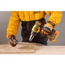 INGCO Akumulátorová horúca vzduchová pištoľ 580 °C 20 V (bez batérie a nabíjačky)