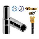 INGCO Dlhá dutinka 1/2" 19 mm CrV