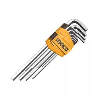 INGCO Sada imbusových kľúčov 9 dielna 1,5-10 mm S2