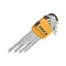 INGCO Sada Torx kľúčov 9 kusov T10-T50 S2