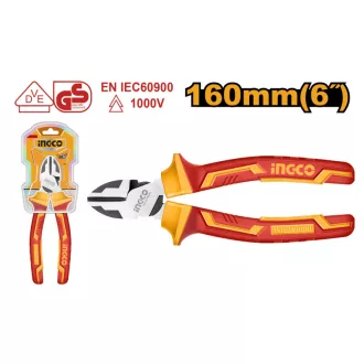 INGCO Bočná kliešte 160 mm izolované do 1000 V