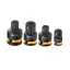 INGCO Adaptér na nástrčné kľúče 4-dielny 1/4"<-->3/8", 1/2"<-->3/8"