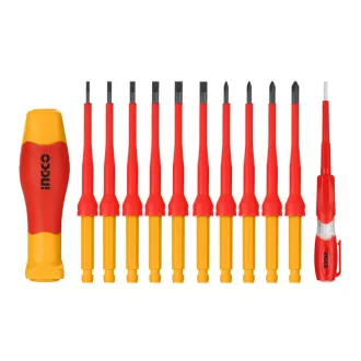 INGCO Sada skrutkovačov 12-dielna izolovaná do 1000 V