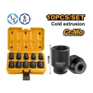 INGCO Sada kľúčov do stroja 10 kusov 1/2" 10-24 mm CrMo