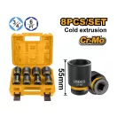 INGCO Sada skľučovacích hlavíc 8 dielna 3/4" 26-38 mm CrMo