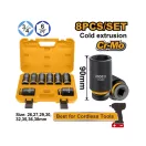 INGCO Sada dlhých nasaditelných kľúčov 8 dielov 3/4" 26-38 mm CrMo