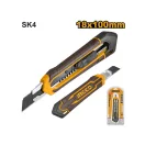 INGCO Nož s lámavými čepeľami 18 mm automatický