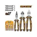 INGCO Sada klieští 3 kusy CrV