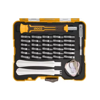 INGCO Sada presných skrutkovačov 37 kusov