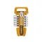 INGCO Sada dutinových kľúčov 12 kusov 1/2" 10-24 mm CrV