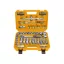INGCO Sada zástrčkových kľúčov 62 ks 1/2" 10-32 mm CrV