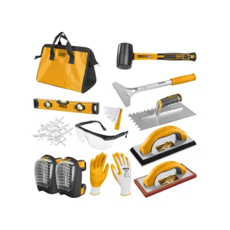 INGCO Sada na obkladanie 11-dielna