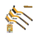 INGCO Sada drôtových kefiek 3 kusy 180 mm