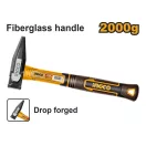 INGCO Kováčsky kladivo 2000 g s držadlom z vlákien skla