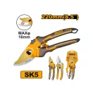 INGCO Nožnice na rezanie 220 mm s teflónovou vrstvou