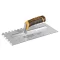 INGCO Hladká špachtľa 130 x 280 mm inox 10 x 10 mm mäkký držiak