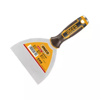 INGCO Hladítko 125 mm nerezové mäkké rukoväte