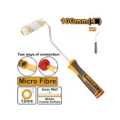 INGCO Mikrovláknový malířský válec s rukoväťou 100 x 12 x 6 mm mäkký držiak