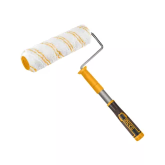   INGCO Mikrovláknový malírenský valec s teleskopickou rukoväťou 230 x 12 x 6 mm mäkká rukoväť 455-900 mm