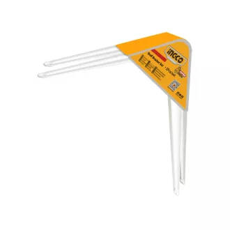 INGCO Poličková konzola 100 x 120 mm (2 ks)
