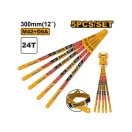 INGCO Ručná kovová píla 300 / 12 mm 24 TPI bimetál (5 ks)