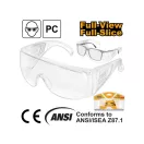 INGCO Ochranné okuliare číre, vhodné na nasadenie na dioptrické okuliare