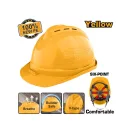 INGCO Ochranná prilba žltá