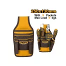 INGCO Puzdro na náradie a uholník s opaskom 5 vreckov