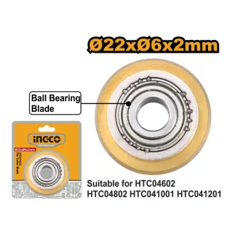   INGCO Rezné koleso pre rezač obkladov 22 x 6 x 2 mm s ložiskom
