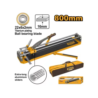INGCO Rezačka na dlaždice 800 mm s ložiskom