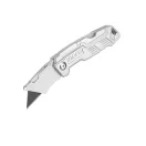 INGCO Skladací nôž s trapézovou čepeľou + 6 ks náhradných čepeľí