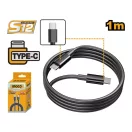 INGCO Nabíjací kábel 1 m 3A (USB-C do USB-C)