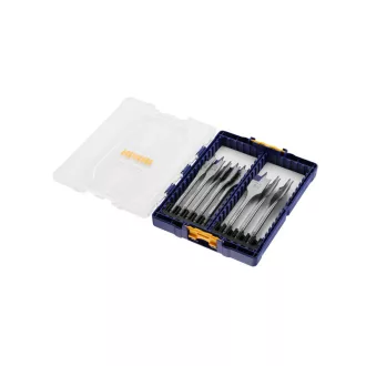   IRWIN Sada plochých vrtákov na drevo 8 kusov bit Blue Groove 4x (12-32 mm)