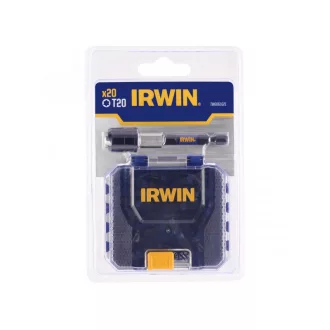  Sada bitov IRWIN Impact Pro T20 x 25 mm + držiak bitov (20 ks)