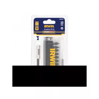   Sada bitov IRWIN Impact Pro Bit 10 kusov 25 mm (2 x PZ1, 5 x PZ2, 3 x PZ3) + držiak bitov