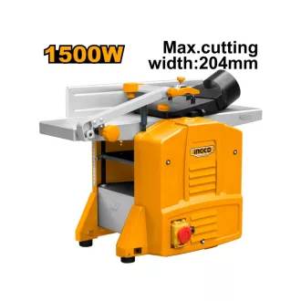 INGCO Rovnací a hrubovací hobľovací stroj 204 mm 1500 W
