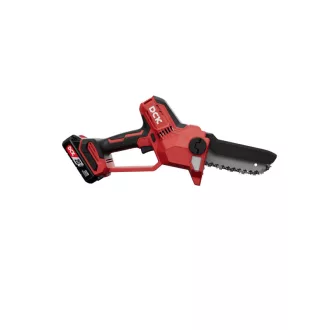   DCK Akumulátorová reťazová píla 150 mm bez uhlíkov 20 V (1 x 2,0 Ah akumulátor + nabíjačka)