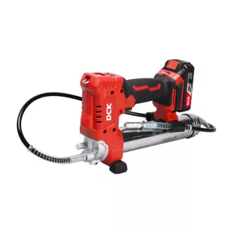   DCK Akumulátorová mazacia pištoľ 20 V (1 x 2,0 Ah batéria + nabíjačka)