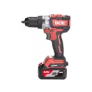 DCK Bezuhlíkový akumulátorový impaktný vrták-skrutkovač 160 Nm 20 V (2 x 5,0 Ah batéria + nabíjačka)