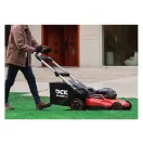 DCK Samochozí akumulátorová kosačka 550 mm 58 V bezuhlíková (1 x 6,0 Ah akumulátor + nabíjačka)