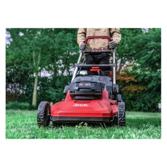   DCK Samochozí akumulátorová kosačka 550 mm 58 V bezuhlíková (1 x 6,0 Ah akumulátor + nabíjačka)