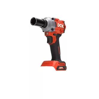   DCK Akumulátorový rázový skrutkovač 1/2" 358 Nm bez uhlíkov 20 V (bez batérie a nabíjačky)