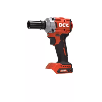   DCK Akumulátorový rázový skrutkovač 1/2" 358 Nm bez uhlíkov 20 V (bez batérie a nabíjačky)