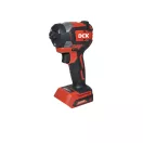 DCK Akumulátorový rázový uťahovák 1/4" 208 Nm bezuhlíkový 20 V (bez batérie a nabíjačky)