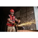 DCK Akumulátorová uhlová brúska 125 mm bez uhlíkov 20 V (bez batérie a nabíjačky)